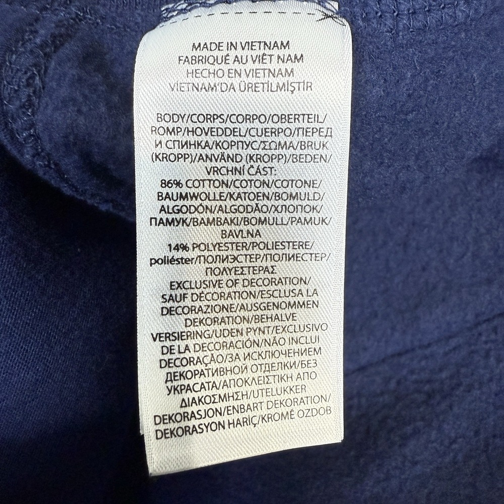 Polo Ralph Lauren Sweatpants Men's 3XB‎ Big Navy Blue Fleece Ankle Adjust Pony - Picture 7 of 10